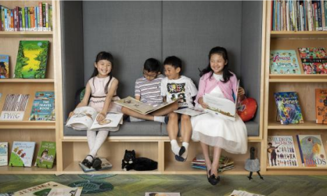 九号乡村小学图书馆